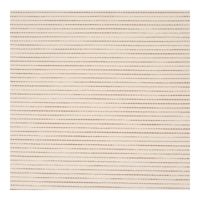 Sample - Schumacher Austen Performance Stripe Fabric In Neutral For Sale
