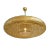 Brass Work Pancake Lantern Large For Sale