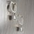 Natural Sapphire Diamond Dangle Earrings 14k WG 1.16 TCW Certified For Sale - Image 4 of 12