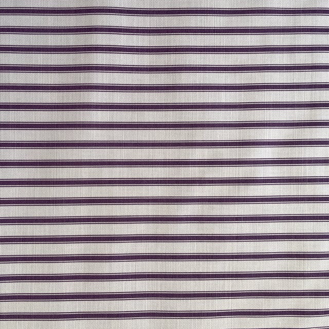 China Seas Yardage of Quadrille Stripe Fabric- 4 Yards For Sale - Image 4 of 4