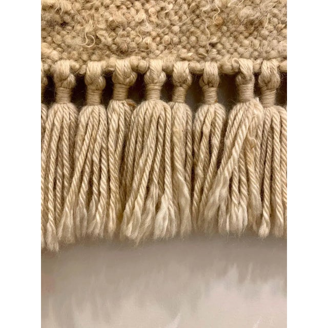 This is an outstanding handwoven wool art piece with extraordinary details and textures in 100% wool (earth tones). This...