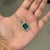 14k Yellow Gold 9.95ct Octagon Emerald and 1.25ct Diamond Halo Enhancer Pendant For Sale In New York - Image 6 of 16