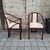 Art Deco Chairs Upholstered in Euphoria Cubista, Misia Paris, France, 1970s, Set of 4 For Sale - Image 10 of 18