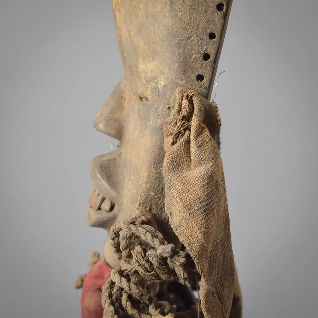 Early 20th Century Dan Poro Ceremonial Mask For Sale - Image 9 of 10