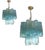 Murano Glass Chandeliers by Simoeng, Set of 2 For Sale