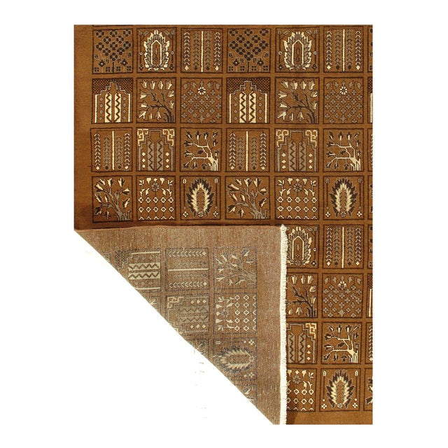 1970s Pasargad DC Camal Khodrang Lamb's Wool Rug For Sale - Image 5 of 7