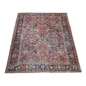 Early 20th Century Heriz Serapi Rug