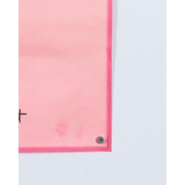 Paper Love 1989 Original Art Poster by Yves Saint Laurent For Sale - Image 7 of 9