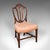 Traditional Pair of Antique Hepplewhite Side Chairs, English, Fruitwood, Hall Seat, Georgian For Sale - Image 3 of 12
