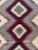 Authentic Navajo Rug Handwoven Wool Eye-Dazzler, Red & Grey Diamond Pattern For Sale - Image 10 of 18