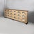 Italian large chest of drawers in wood and glass, 1930s Chest of drawers with a rectangular wooden top. The front features...
