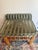 Vintage Bamboo & Rattan Upholstered Stool For Sale In Phoenix - Image 6 of 9