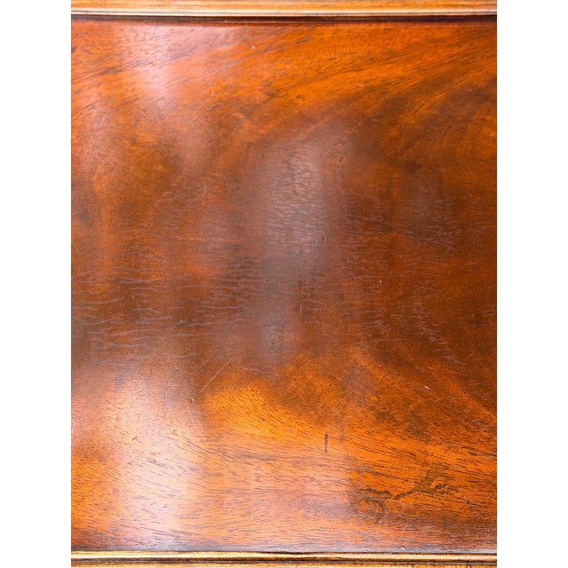 Brown Pair George III Flame Mahogany Side Tables For Sale - Image 8 of 11