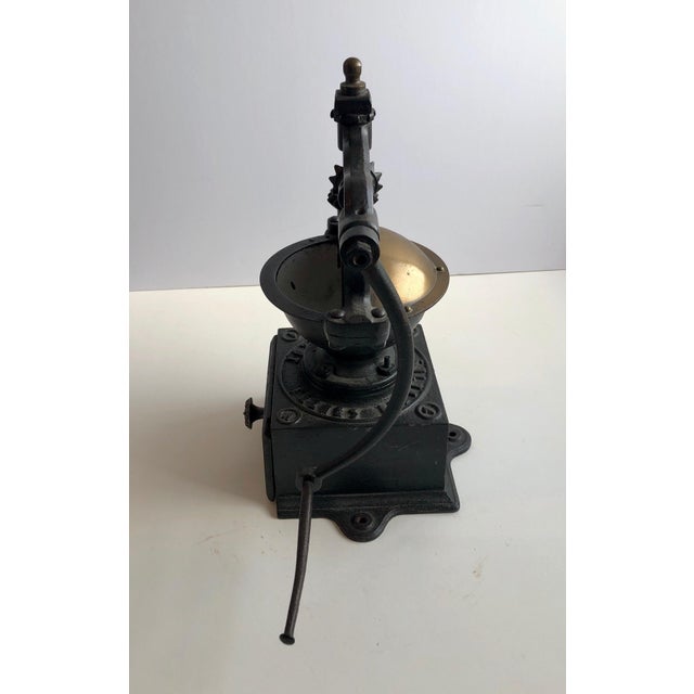 Antique, 19th C. Peugeot Frères Brevetés French Coffee Grinder Table Sculpture, c.1895 For Sale - Image 11 of 13