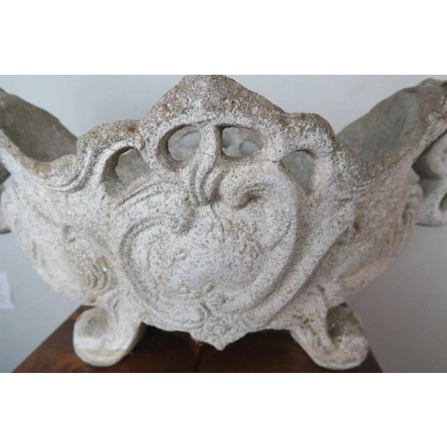 19th Century 19th Century Italian Stone Jardinaire For Sale - Image 5 of 10