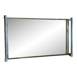 Modern Chromed Tray by Jacques Adnet, 1930s