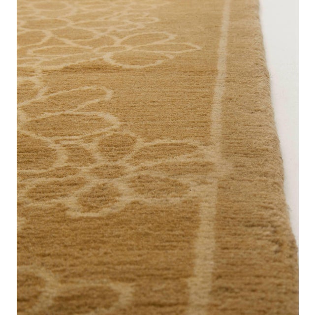 Early 21st Century Contemporary Tibetan Handmade Silk and Wool Rug by Doris Leslie Blau For Sale - Image 5 of 6