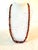 Gorgeous vintage hand knotted Baltic Amber beaded necklace.