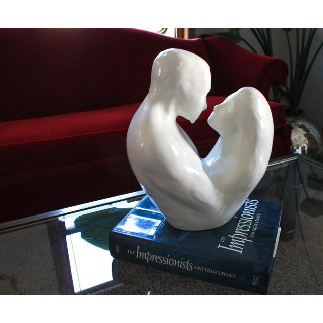 Royal Haeger Royal Haeger Lovers Sculputre For Sale - Image 4 of 9