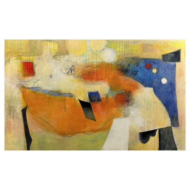 Igors Bernats, Composition, Acrylic on Canvas, 2019 For Sale