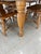 Wood 1970s Virginia House Oak Dining Set of 7 For Sale - Image 7 of 7