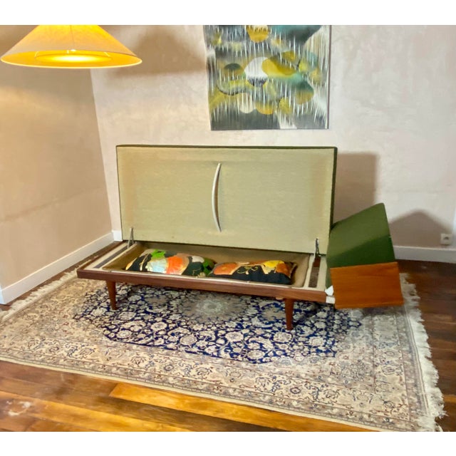 Wood Scandinavian Daybed by Ingmar Relling for Ekornes, 1960s For Sale - Image 7 of 18