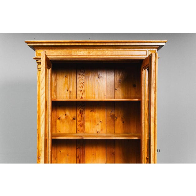 Gründerzeit Bookcase in Elm For Sale - Image 10 of 18