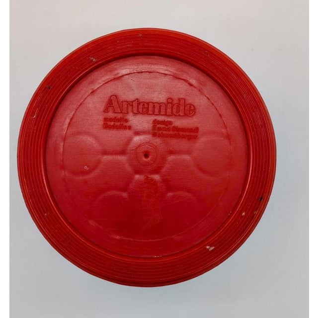 Designer pencil holder, dating back to the late 1960s. Very rare red color! original from the time, not a modern day copy!...