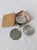 Metal Engraved Pewter Glass Coasters by Just Andersen, 1930s, Set of 12 For Sale - Image 7 of 16