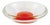 Modernist Red Sommerso Murano Glass Bowl, Italy, 1970s For Sale