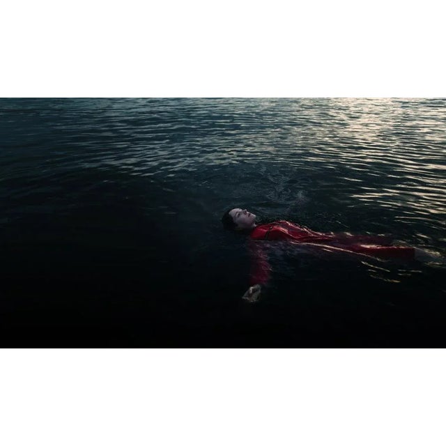 Igor Ustynskyy, Woman in Red Dress in the River, Photographic Paper, in Flawless conditions. Designed from 2000 This piece...