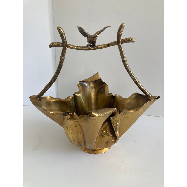 French Early 20th Century Art Nouveau Gilt Bronze Chinoiserie Centerpiece For Sale - Image 9 of 11