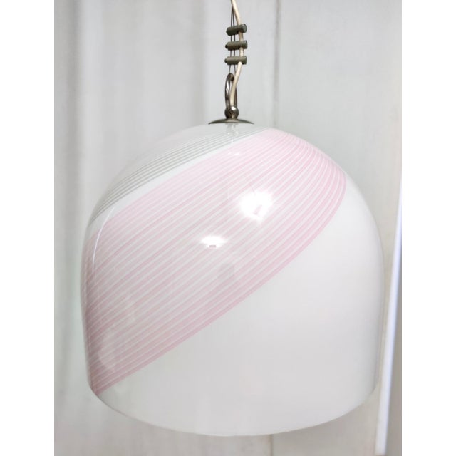 Vintage Bell-Shaped Murano Glass Pendant attributed to Lino ...