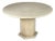 Round Travertine Dining Table For Sale