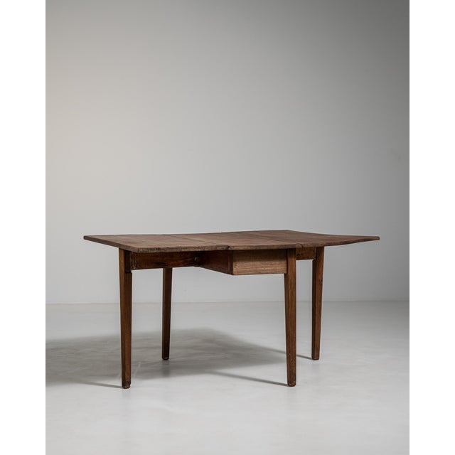 Swedish Slagbord Drop-Leaf Table, Antique, Sweden, 19th Century For Sale - Image 12 of 18