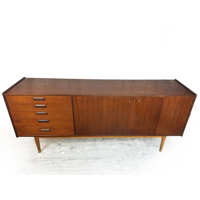 Vintage Scandinavian Teak Ulferts Tibro Sideboard by Tage Olofsson for Heals, 1950s For Sale - Image 17 of 18