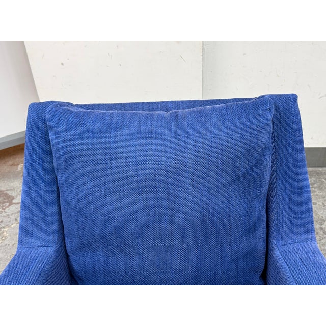 Wood West Elm Carlo Mid Century Arm Chair For Sale - Image 7 of 12