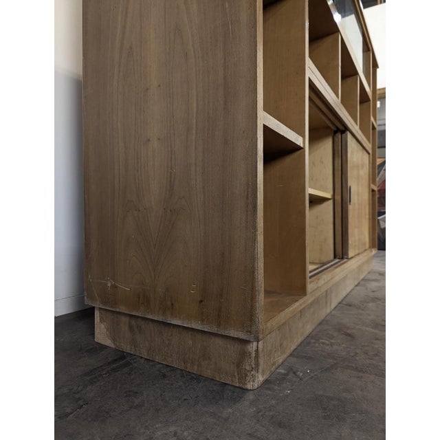 Wood Modernist Buffet in Mahogany For Sale - Image 7 of 10