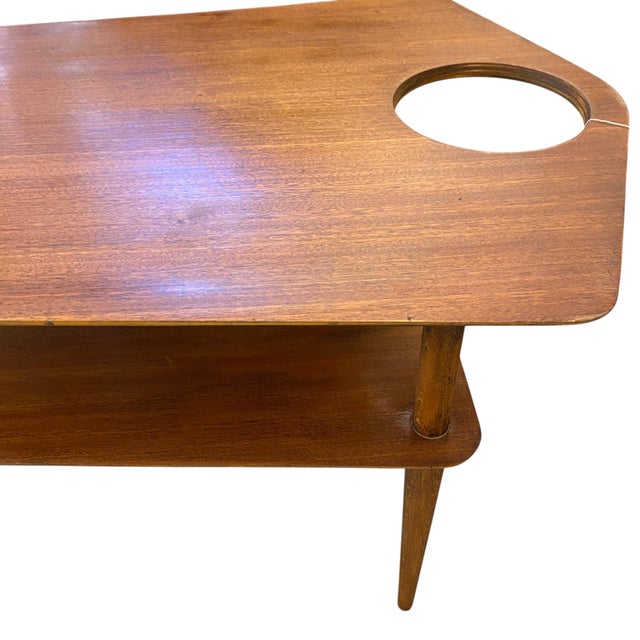 1950s Ski Coffee Table attributed to Ewart Myer for Horatio Myer & Co., 1950s For Sale - Image 5 of 6