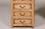 Wood Teak Kneehole Desk with Eight Drawers and Custom Bleached Finish For Sale - Image 7 of 12