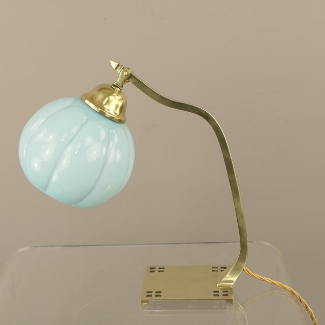 Vienna Secession Table Lamp by Josef Hoffmann for Wiener Werkstätte, 1920s For Sale - Image 10 of 13