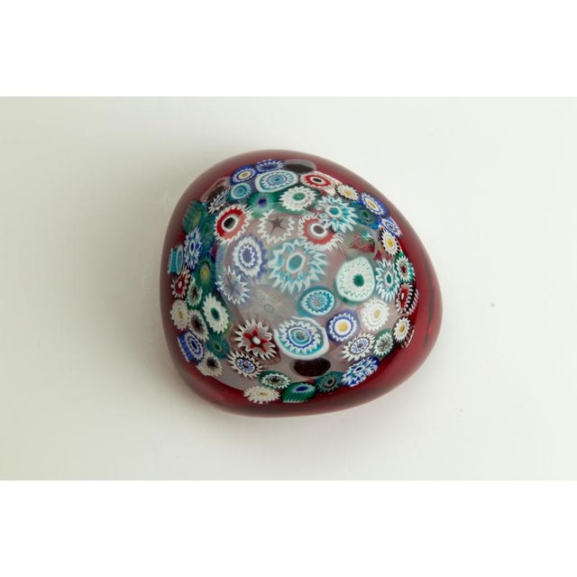 Glass Murano Millefiori Incalmo Bowl by Archimede Seguso, Italy, 1950s For Sale - Image 7 of 10