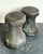 Vintage Boho Made Goods “Freda” Concrete Over Fiberglass Low Stools - A Pair For Sale - Image 12 of 12