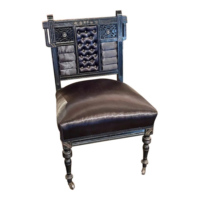 Early 20th Century Chinese Lacquered Chair For Sale