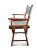 Mid-Century Modern Walnut Mid-Century Director's Chair - By Gold Medal Furniture For Sale - Image 3 of 11