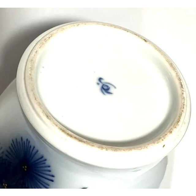 Fukugawa Porcelain Vase With Two Birds For Sale - Image 12 of 12
