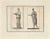 Ancient roman characters from the series "antiquities of herculaneum", is an etching on paper realized by giovanni morghen...