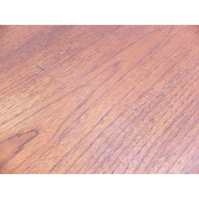 Extendable Dining Table by Erik Riisager Hansen for Haslev, 1960s For Sale - Image 11 of 18