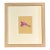 Vintage Framed Ray Gun Illustration on Paper For Sale