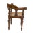19th Century Wilhelminian Walnut Corner Chair For Sale - Image 4 of 7
